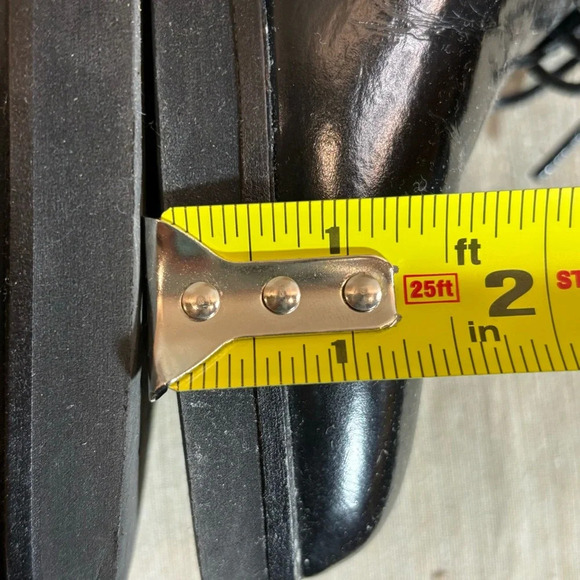 GADEA Sz 36 Croc and Patent Leather Lace Up Pointy Academia Vibe Oxfords Shoes - Picture 7 of 10